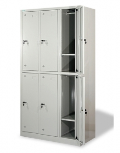 Tủ sắt locker 6 ngăn TS12