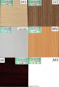 Mầu màu gỗ NộiThất 190