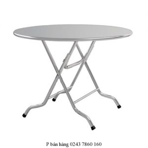 Bàn ăn inox Hòa Phát BT120