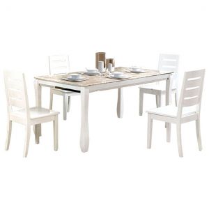 Bộ bàn ghế ăn1,3m HGB60B; ghế HGG60