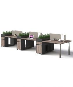 Cụm bàn làm việc 1912B12-6H