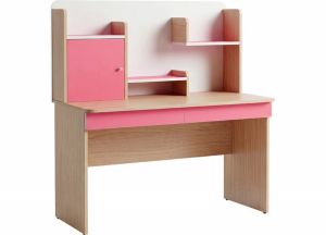 Bàn học kèm giá sách BHS407