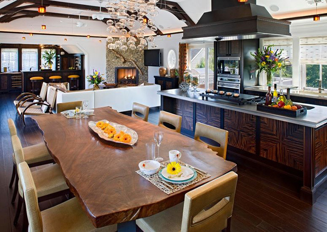 Những mẫu bàn thu hút bởi đường cong mộc mạc